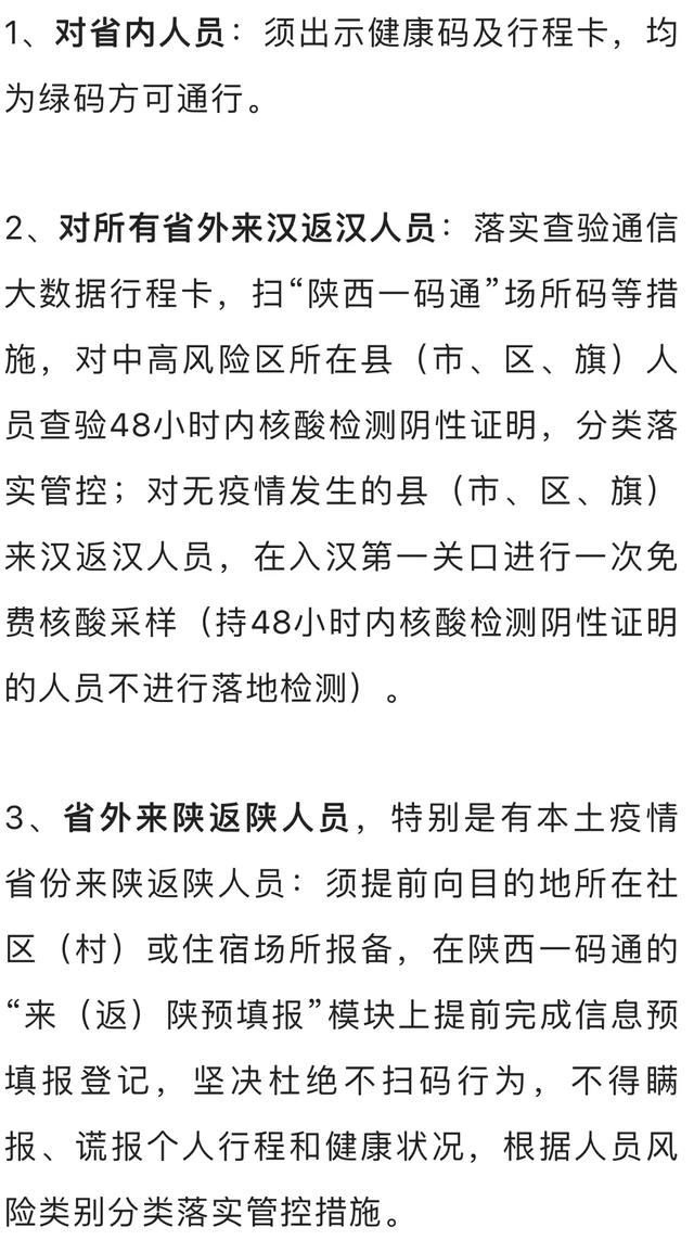 陕西省最新出入政策详解及指南